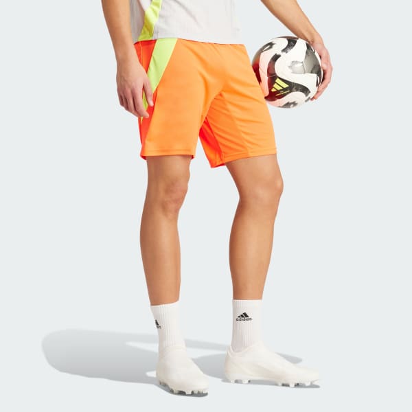 Laranja Shorts Treino Tiro 24 Pro