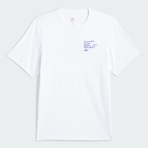 Blanco Remera Shmoofoil I'm Fast Unisex