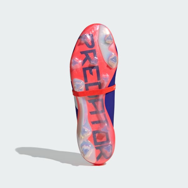 Azul Botines Predator Elite Lengüeta Plegable Terreno Firme