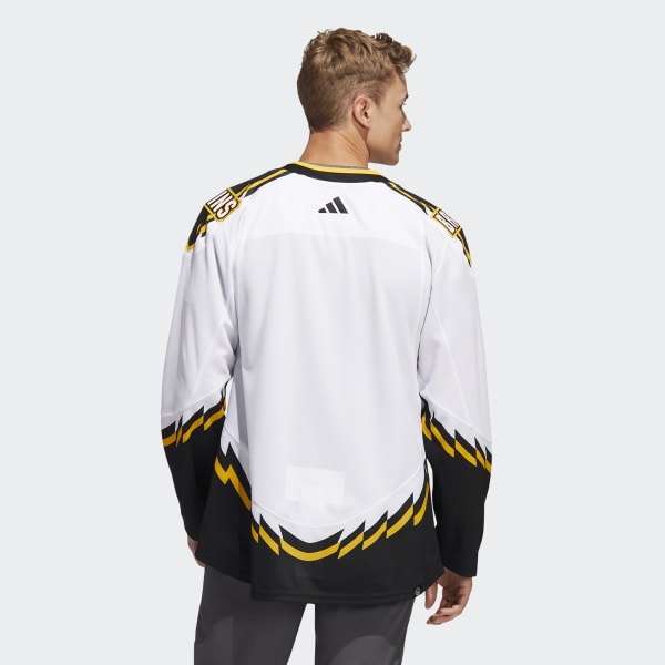 adidas Jets Authentic Reverse Retro Wordmark Jersey - White, Men's Hockey