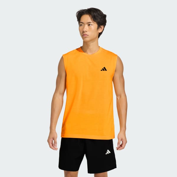 Laranja CAMISETA SEM MANGAS WORKOUT ESSENTIALS FEELREADY