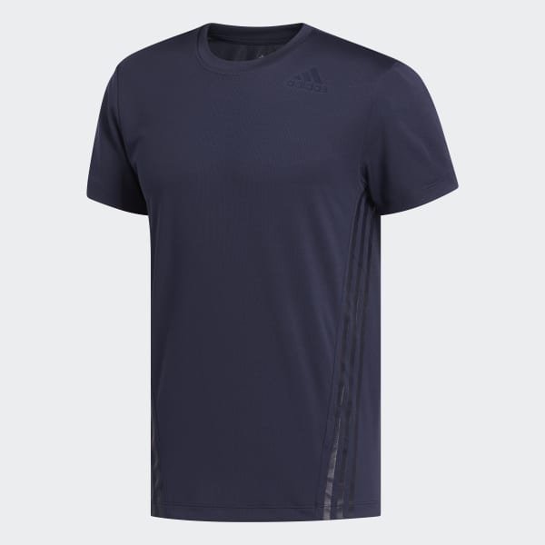Blauw AEROREADY 3-Stripes T-shirt GLC03