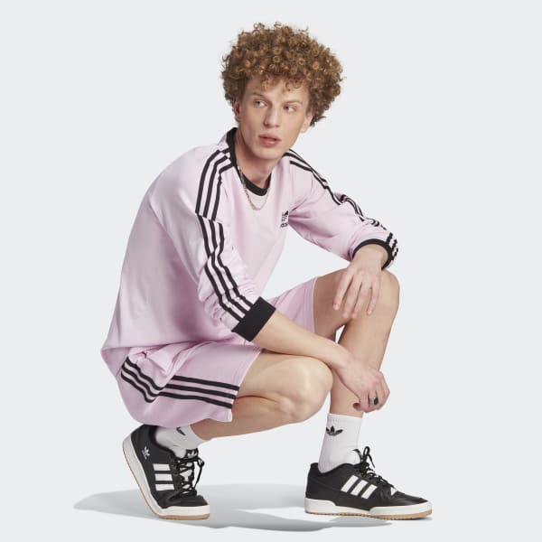 Sweat Men\'s | - Shorts 3-Stripes Pink Lifestyle adidas Classics | Adicolor US adidas