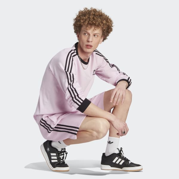 Rosado Shorts Adicolor Classics 3 Tiras