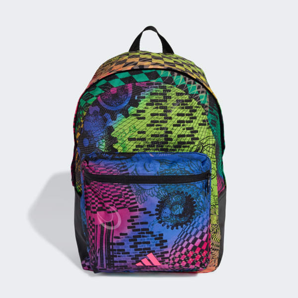 Flerfarvet adidas x Jeremy Scott rygsæk