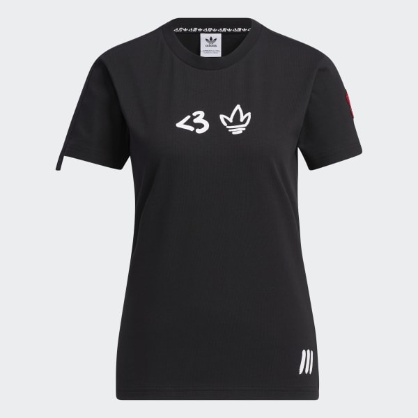 adidas Valentine s Day Tee Black adidas Malaysia