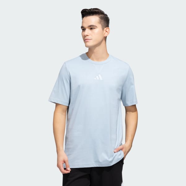 adidas All SZN Tee Blue adidas India