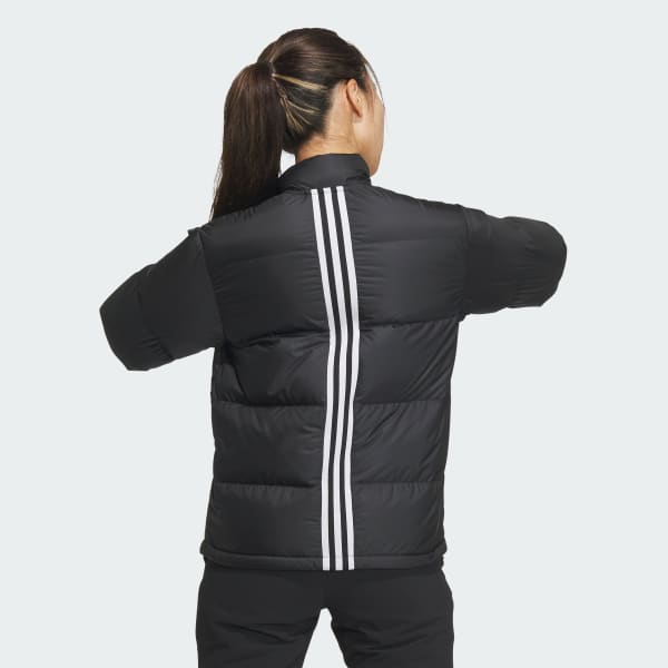 アディダス 【ゴルフ】WIND.RDY 撥水 スリーストライプス ダウン