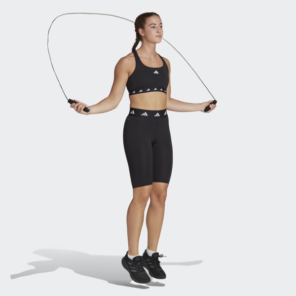 Nero Leggings corti Techfit Period Proof Bike