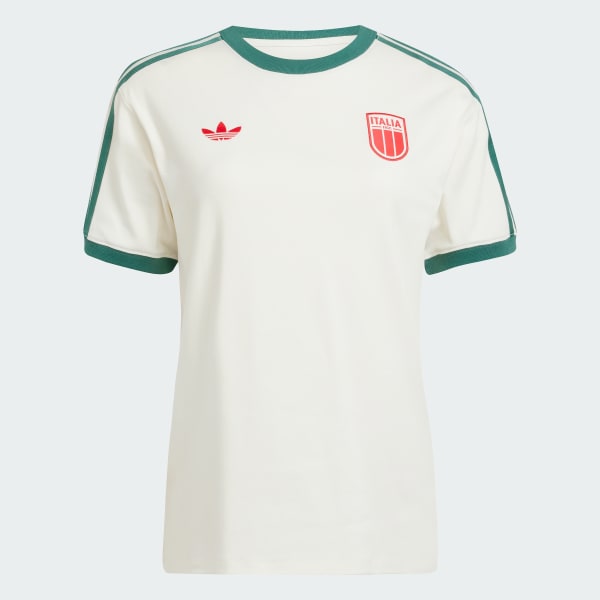 Branco T-shirt de Itália