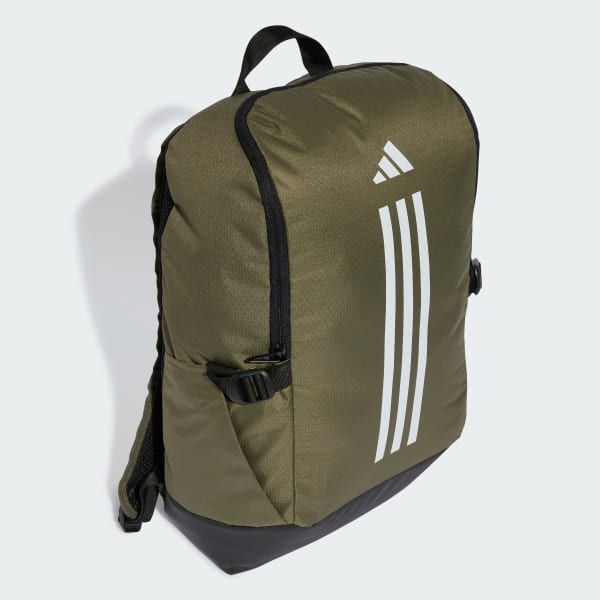 สีเขียว กระเป๋าเป้ Essentials 3-Stripes