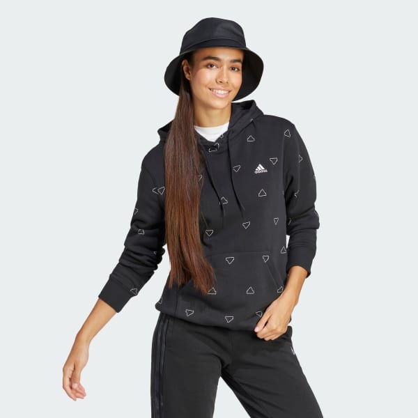 cerná Essentials Monogram Regular Fleece Graphic Hoodie