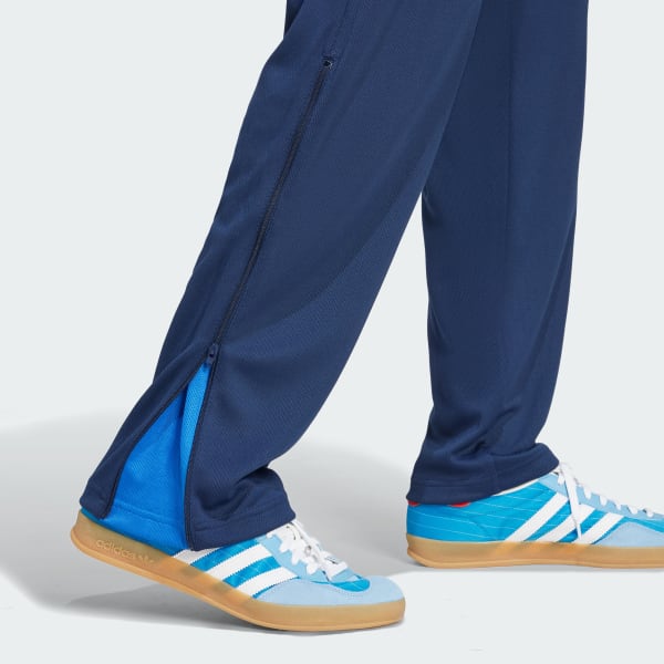 adidas Zip Flare Pants Blue adidas India