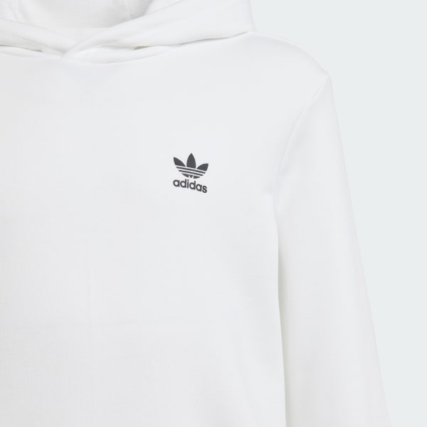 Blanco Sudadera con Gorro adidas Originals x Hello Kitty