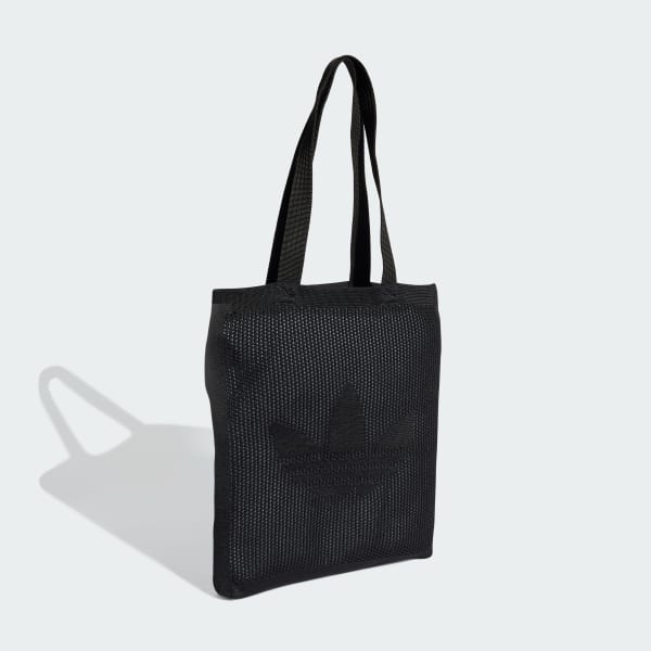 Negro BOLSO TOTE DE CROCHET