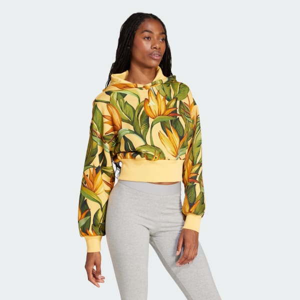 Yellow adidas x FARM Hoodie