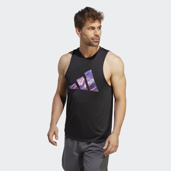Black Designed for Movement HIIT Training Tank Top