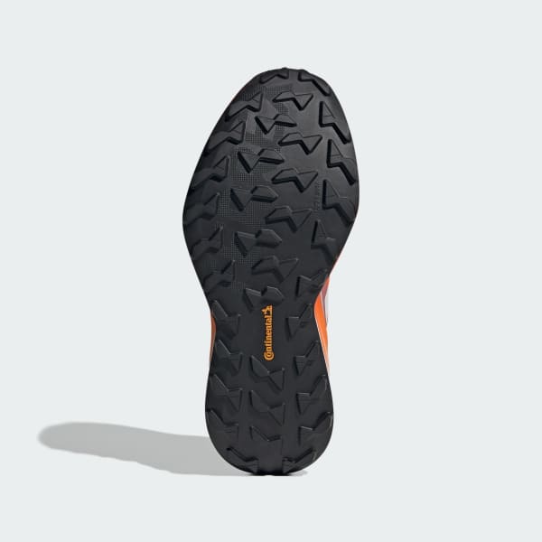 Orange Terrex Agravic GTX Trail Running Shoes