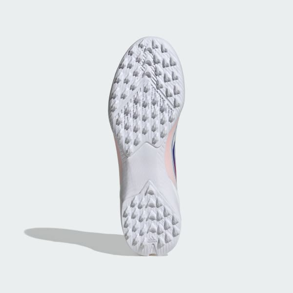 Blanco Botines F50 League Pasto Sintético Corte Medio