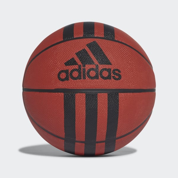 Balón de baloncesto 3 bandas marrón y negro | adidas España