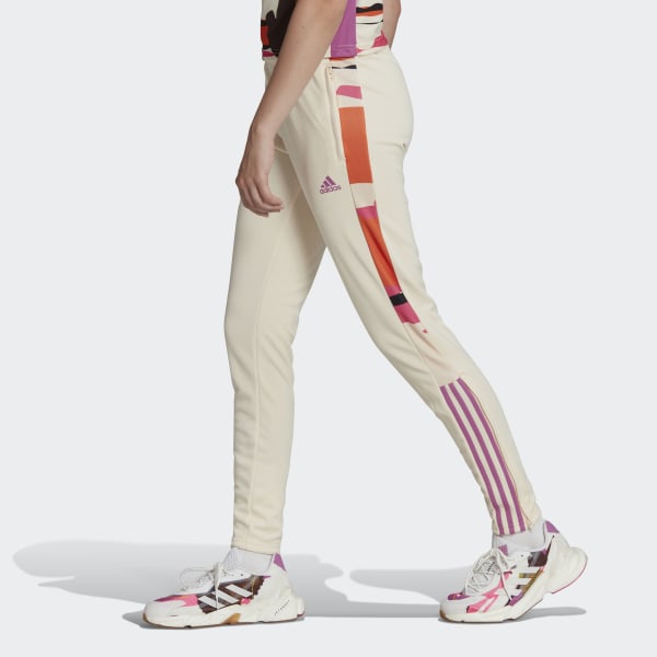 Beige adidas Tiro x Thebe Magugu Tracksuit Bottoms CI867