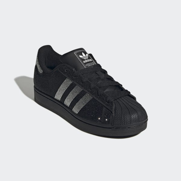 adidas SUPERSTAR II SHOES - Black | Free Shipping with adiClub