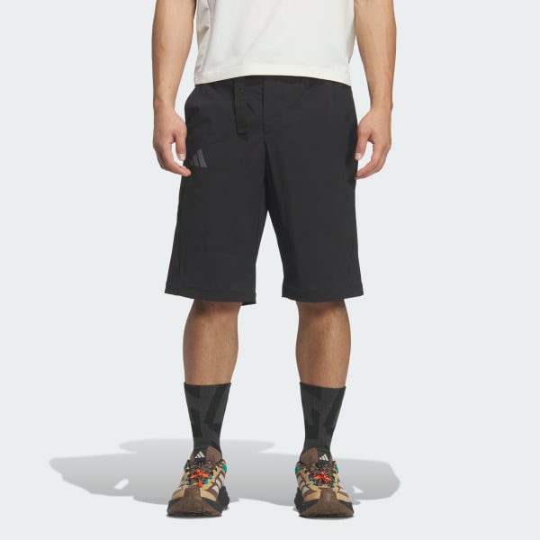 Black XPLORIC WATER REPELLENT 지퍼 오프 팬츠