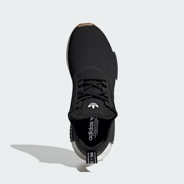  adidas NMD_R1.V2 Boys Shoes Size 4, Color: White/Black