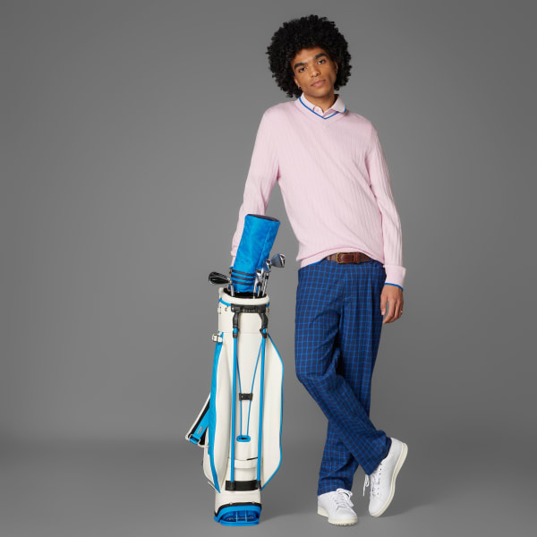 ブルー 【オリジナルスゴルフ】モノグラム ドライバー ヘッドカバー