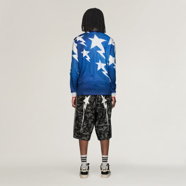 Blue LSL STAR JERSEY BAPE