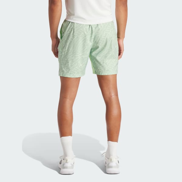 pantaloneta para running hombre, color verde - racketball movil