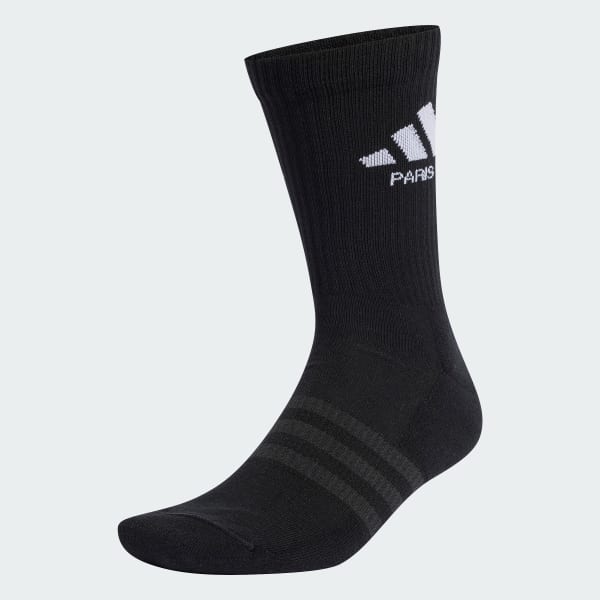 Black Cushioned Sportswear Crew Socks 1 Pair Pack