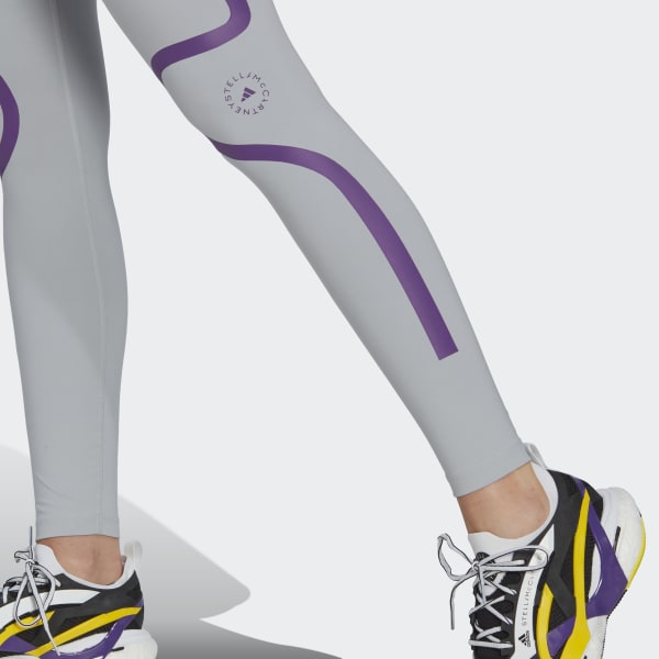 Γκρι adidas by Stella McCartney TruePace Running Leggings