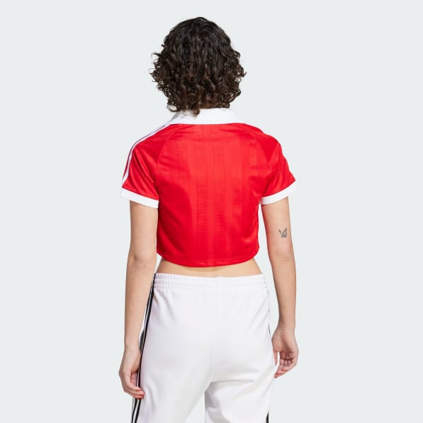 adidas Soccer Crop Top - Red | Women\'s Lifestyle | adidas US