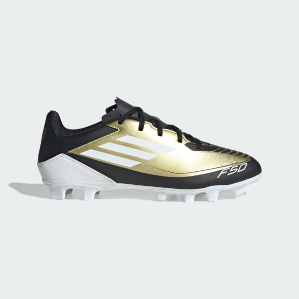 adidas F50 Club Messi Flexible Ground Boots Gold adidas Malaysia