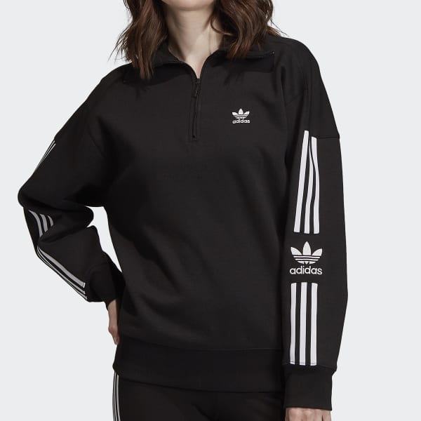 adidas Half-Zip Sweatshirt - Black 