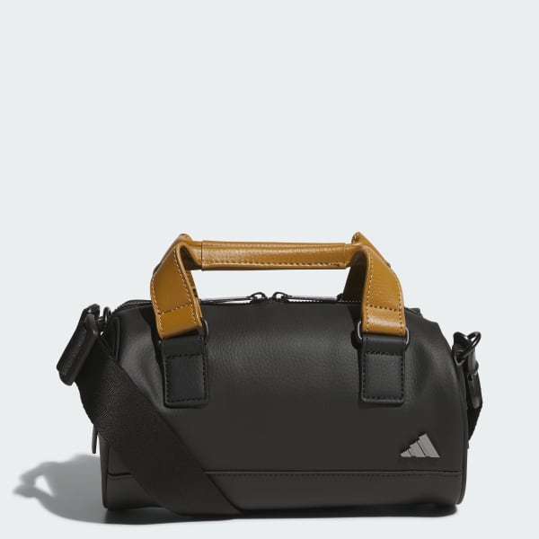 アディダス 【ゴルフ】ポリウレタン ドラム バッグ - ブラック