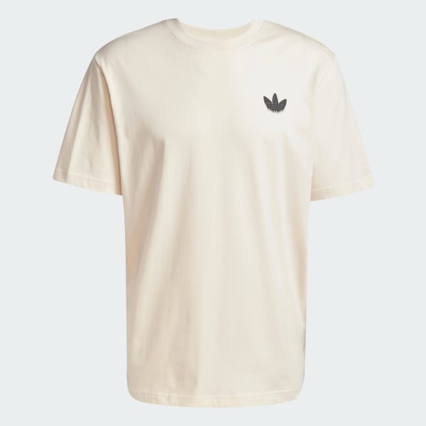 Branco Camiseta Skeleton Back