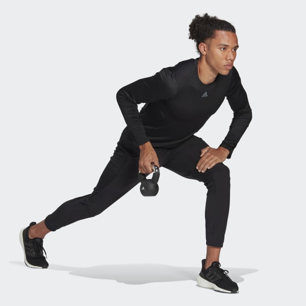 Zwart HIIT Training Longsleeve DG887