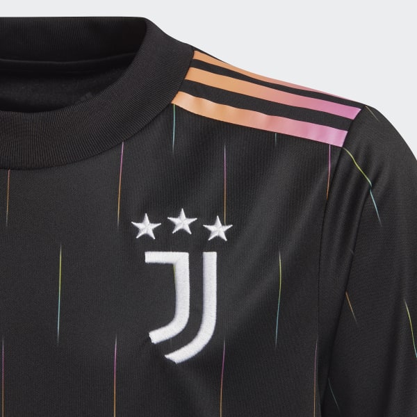 Negro Camiseta Visitante Juventus 21/22 BH256