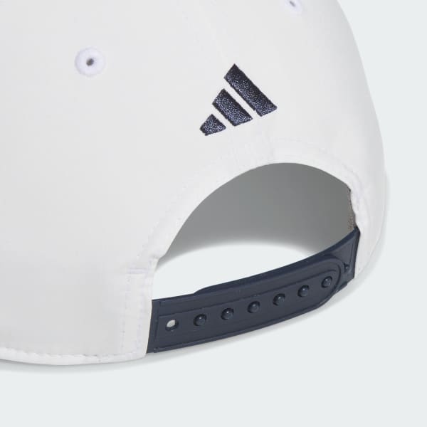 White Lets Swing Away 5-panel Rope Hat Kids