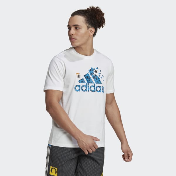 Wit adidas x LEGO® Football Graphic T-shirt L4176