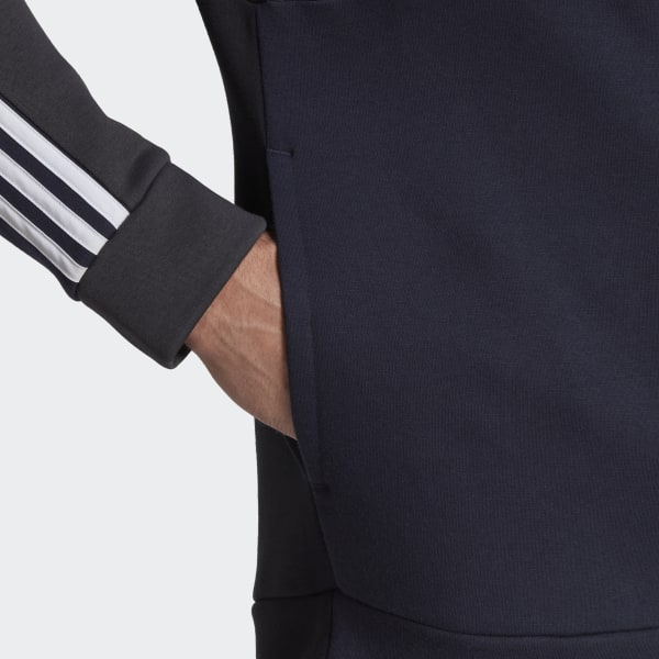 Grigio Felpa con cappuccio Essentials Colorblock Fleece RO327