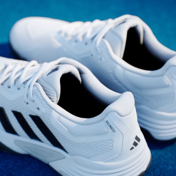 adidas Solematch Control 2 Tennis Sneakers - White | Free