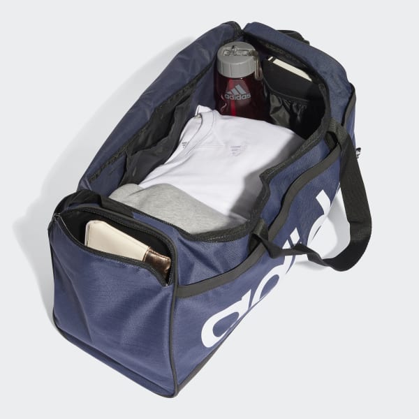Niebieski Essentials Linear Duffel Bag Medium