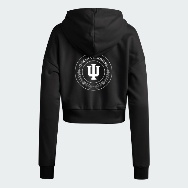 ☆ASU☆ adidas ASU Essentials 3-Stripes French Terry Cropped Hoodie
