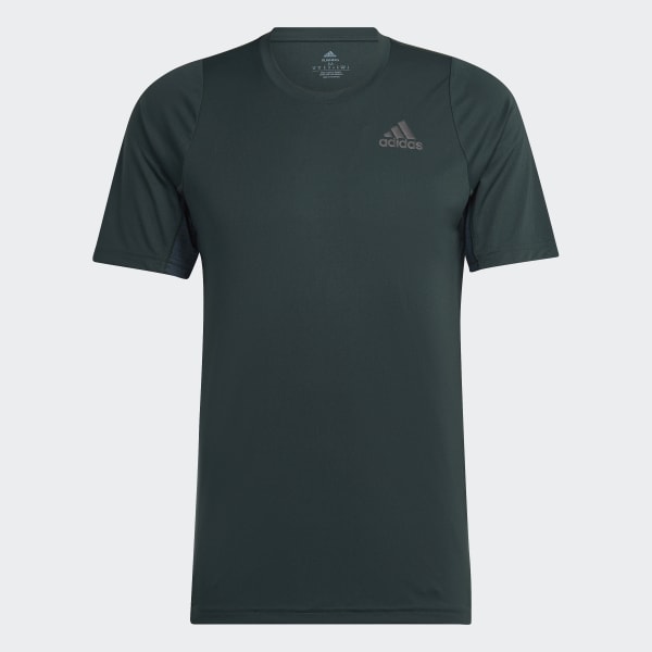 Verde T-shirt de Running Run Icons KS553