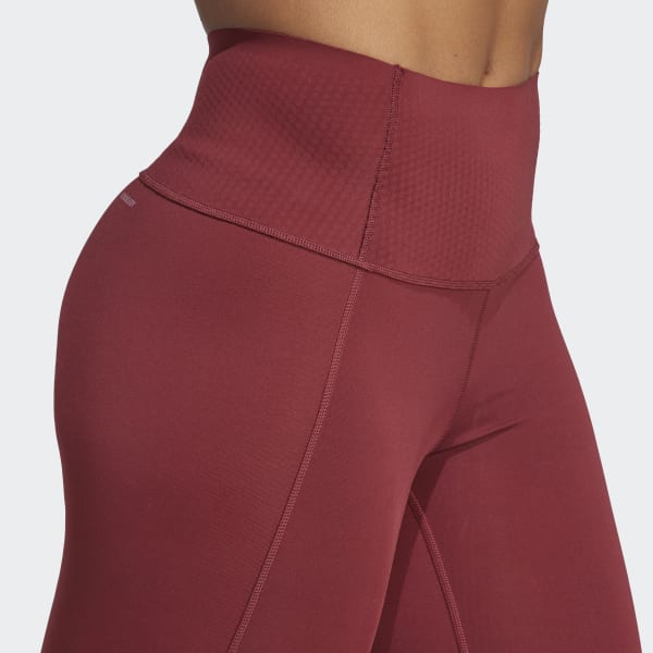 Under Armour Training Meridian leggings in burgundy