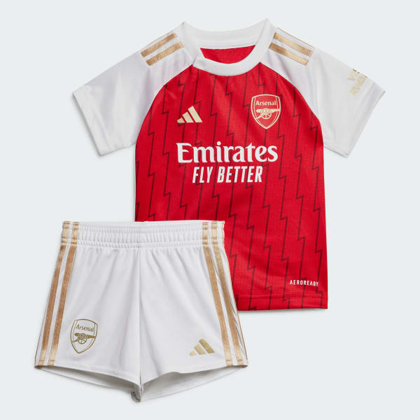 adidas Arsenal FC 23/24 Home Kit Kids - Red | adidas Singapore
