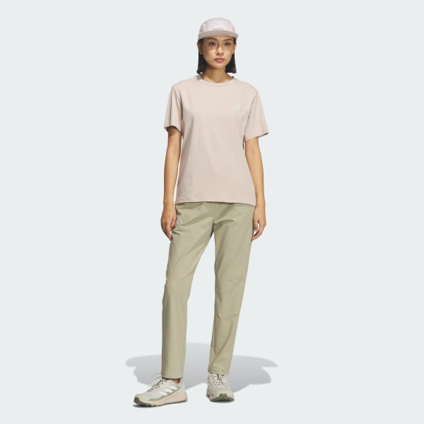 Brown XPLORIC POLYGIENE GRAPHIC T-SHIRT